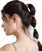 Dofash Women's Braided Good Hair set 102counts set (Bobby pins 60pcs + Hyper Elastics ties 30pcs + Snap hair clips (Brown)