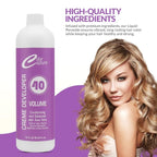 COLOR CAPTUR - 40 Vol Cream Developer, Intense Hair Color Booster - 16 Ounces