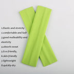 Yoga Sports Headbands,Pack of 24,Soft Elastic Stretchy Athletic Headband Workout Gym Sports Fitness Hair bands