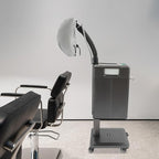 Nano Steamer for Hair, 500w Micro Mist Salon Treatment Hair Steamer Machine, Professional Nano Hair Steamer Machine Color Processor Beauty Salon Nano Hair Steamer with Hose Attachment, Caps