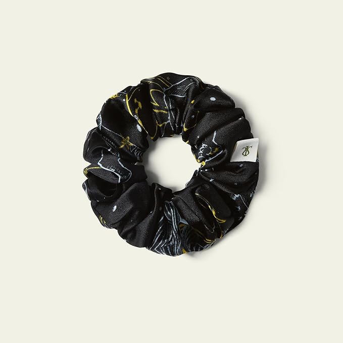 LILYSILK Silk Hair Scrunchies Ties for Frizz & Breakage Prevention 100% Mulberry No Damage Elastic Ponytail Holders, Virgo