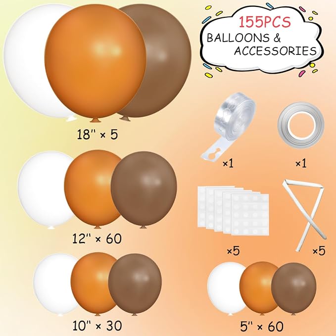MEBAY Fall Thanksgiving Balloon Arch Kit - Image 2