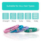 Silk Scrunchies for Women No Damage Mulberry Silk No Slip 4 Pack-Elastic Ponytail Girls Hair Ties | Skinny Hair Ties for Thin Thick Wavy or Curly Hair No Crease for Sleep and Sports (4, Dark Pastel)