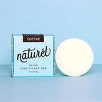 Naturel Soothe Dandruff Conditioner Bar, Conditioner for Dry Scalp or Dandruff, Peppermint Oil, Tea Tree Oil & Lime Oil, Vegan, Zero Waste, Cruelty Free, Made in USA