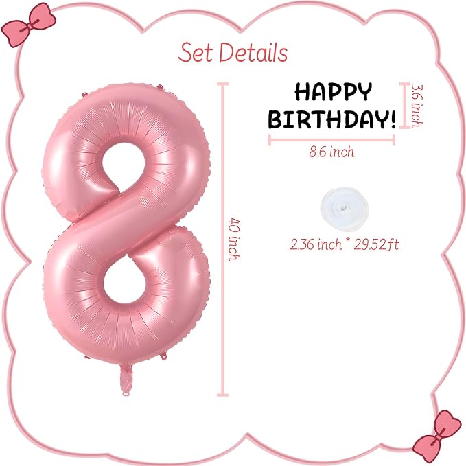 Happy birthday Big Number Balloons Foil Birthday Balloon Number Balloons Happy - Image 2
