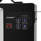 Professional Nano Hair Steamer, Hair Color Processor Steamer with Digital Screen, Adjustable Spray, Hair Coloring Hair Perm Dyeing Scalp Hairdressing Care Sprayer for Deep Conditioning