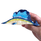 Novelty Aquatic Animals Hair Clips,Swordfish Hair Clip,Cellulose Acetate Hair Clips,Big Claw Clips for Women