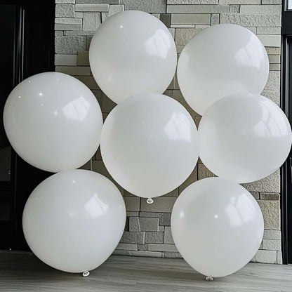 30 Pack White Balloons 36 Inch White Latex Large Balloon Bulk - Image 5