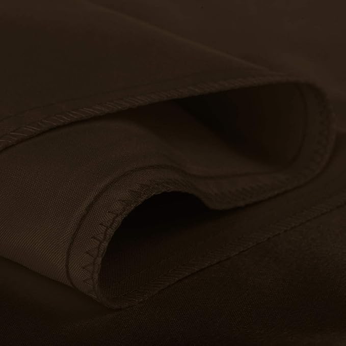 BLISSFORD Brown Satin Pillowcase with Zipper, for Hair and Skin Care, Feels Soft and Cool Like a Silk Pillowcase, Satin Pillow Cases 2 Pack, Slik Pillow Cover, Queen Size, Set of 2