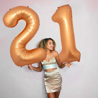 Large Foil Number 4 Balloons, 40 Inch Number Balloon 4 Decor - Image 3