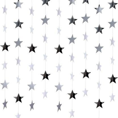 Patelai 130 ft Star Garland Banner Decor by Patelai