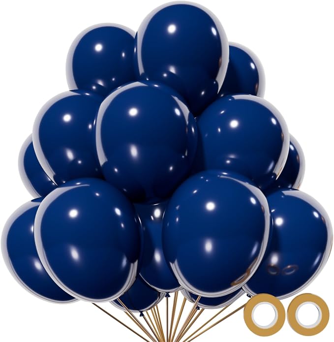 110pcs Navy Blue Balloon 12 Inch by KUULBELAballoons