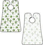 Men's Beard Maintenance Apron, Waterproof & Easy Clean, Cactus
