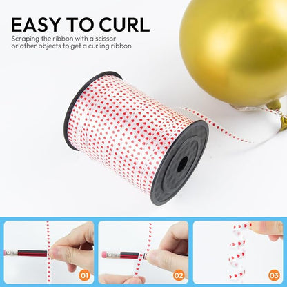 500 Yards Valentines Curling Ribbon - Image 5
