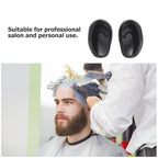 6pcs Earmuffs Heat Protector for Hair Black Ear Cuff Black Hair Dye Ear Protectors for Hair Dryer Ear Protector for Salon Hair Salon Earmuffs Hair Dyeing Supplies Plastic Hairbrush