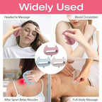 Relief Head & Body Acupressure Massager - Flexible Silicon Tool for Headache, Neck, Shoulder, Leg Pain, Muscle Fatigue & Circulation Boost - Post-Workout Recovery & Full-Body Massage (Blue)