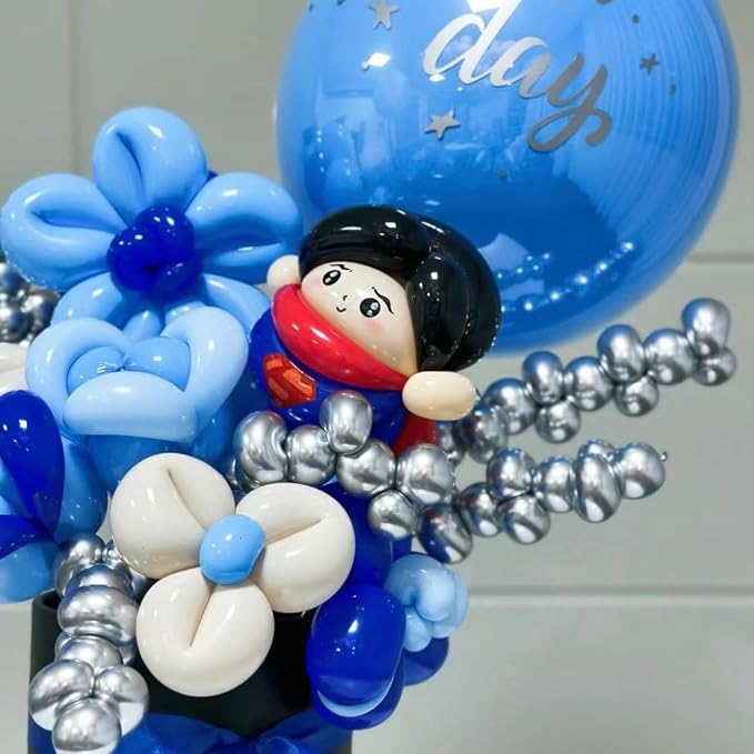 100pcs Baby blue Balloons.Perfect - Image 3