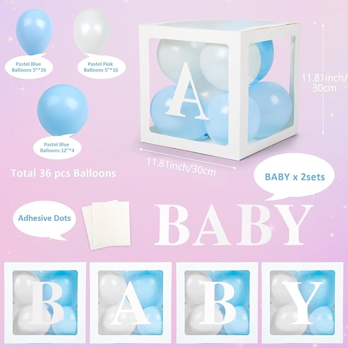 Voircoloria Baby Balloon Boxes - Image 2