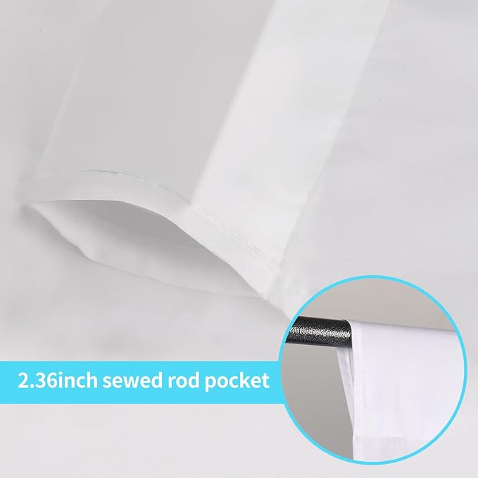 10 x 20 ft White Backdrop Background White Screen - Image 4