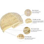 Kaneles Mullet Wigs for Men 80s Costumes Fancy Party Accessory Cosplay Halloween Wig (Light Blonde)