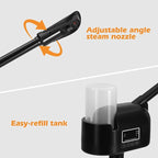 Artist hand Black Facial Steamer Professional Beard Steamer for Men Face Steamer for Shaving & Skin Care for Barbershop, Salon, Spa Use