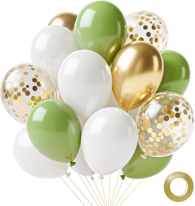 Sage Green Balloons - Image 5