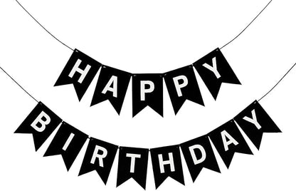 Happy Birthday Banner Birthday Party Supplies by GLASNES