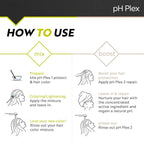 LIW pH Plex Steps 1&2 Protect & Repair Hair Care Treatment - Use with Home Hair Color & Bleach Products - Salon Quality Professional Results at Home - Value Pack (10 Sachets of Steps 1 & 2)