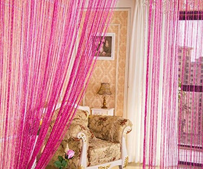 ave split Decorative Door String Curtain Wall Panel Fringe Window Room Divider - Image 4