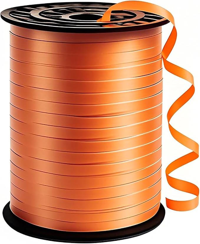 500 Yard Premium Orange Curling Ribbon, by weizedm