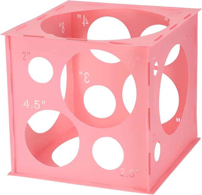 Auihiay Plastic Balloon Sizer Box Cube, BalloonTowers, BalloonColumns and by Auihiay