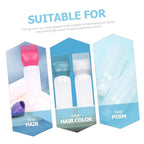 4pcs Hair Oiling Bottles Comb Hair Dye Applicator for Easy Coloring Includes Graduated Scale for Hairdressers and Stylists Deep