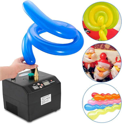 Portable Electric Balloon Inflator Air Pump Blower Air Balloon Pump w/Timer - Image 2