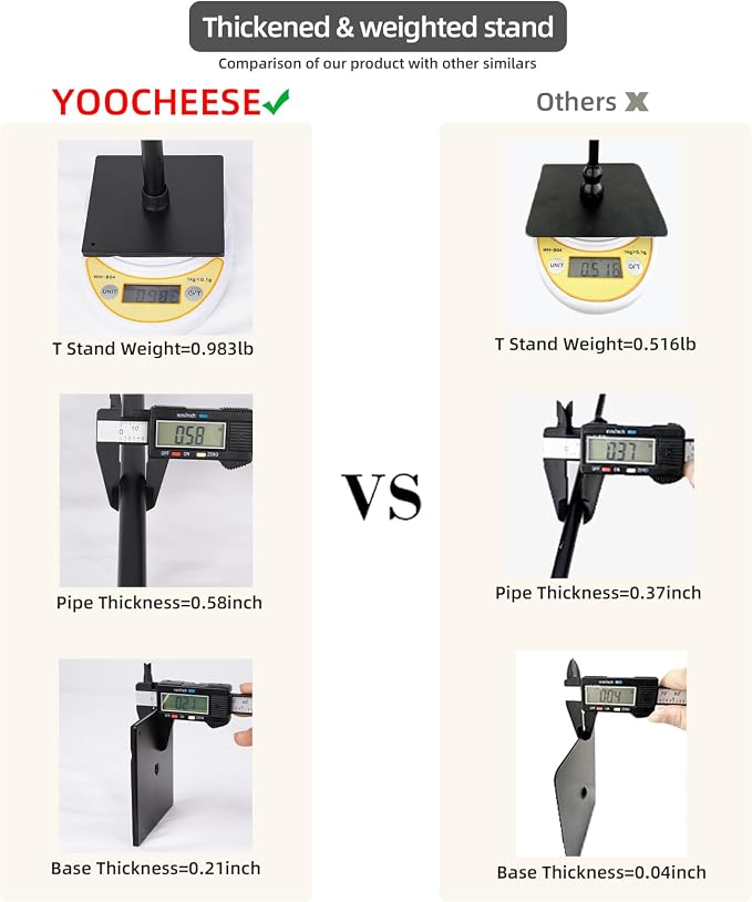Yoocheese Photo Backdrop Kit, Double-Sided Paper Background - Image 5