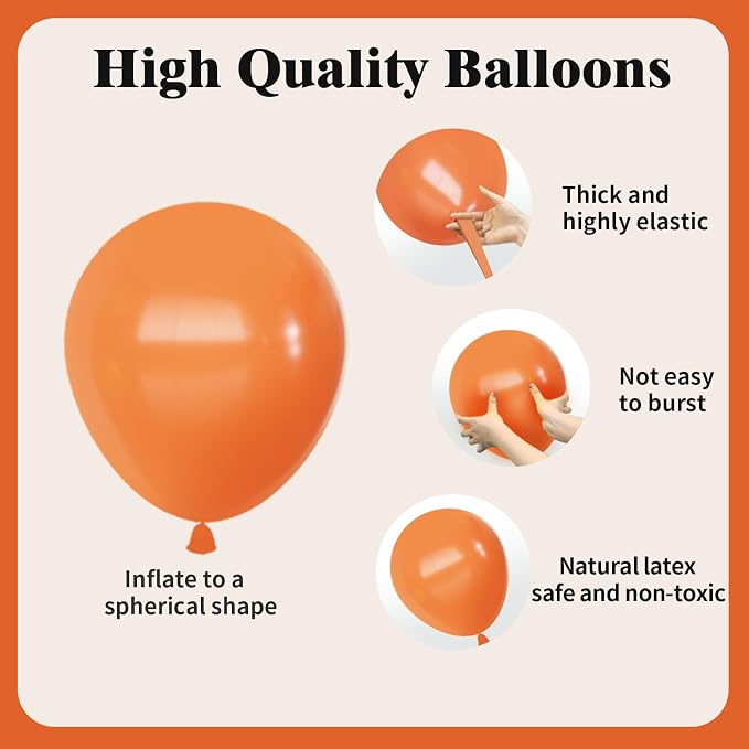 Blue and Orange Balloons - Image 3