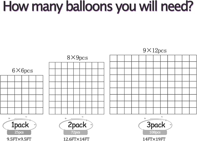 36pcs Double-Sided Black & White Checkered Foil Balloons Backdrop Wall Kit – - Image 5