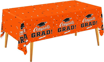 Graduation Party Decorations, Gongrats Grad Tablecover by Gatherfun