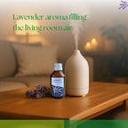 Roots & Above 100ml Pure Lavender Essential Oil – 99% Natural for Candle Making, Soap Making, Diffusers, Humidifiers, Massage, Skin & Hair Care