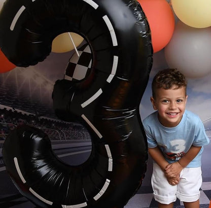 Line 3 Balloon - Number Balloon 40 Inch, 3st Line Birthday Decorations | Giant - Image 3