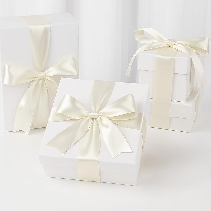 KINGLAKE Ivory Satin Ribbon - Image 3
