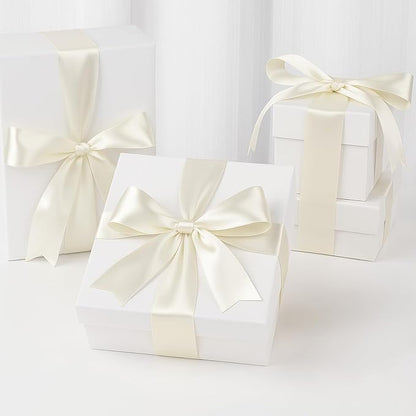 KINGLAKE Ivory Satin Ribbon - Image 3