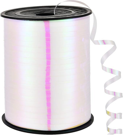White Ribbon, 500 Yard Curling Ribbon by LACNNY