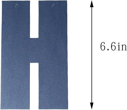 MEETINGU Happy Birthday Banner, Dark Blue Happy Birthday Bunting Banner - Image 2