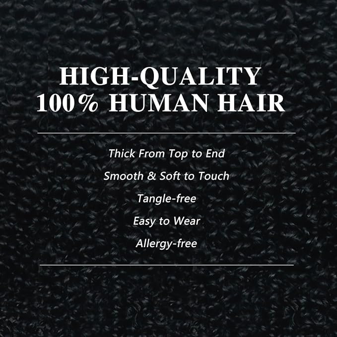 Curly Clip in Hair Extensions Real Human Hair 2 Pack 240g Seamless Clip in Hair Extensions for Women Full Max with 16Pcs PU Skin Weft 18inch Natural Black
