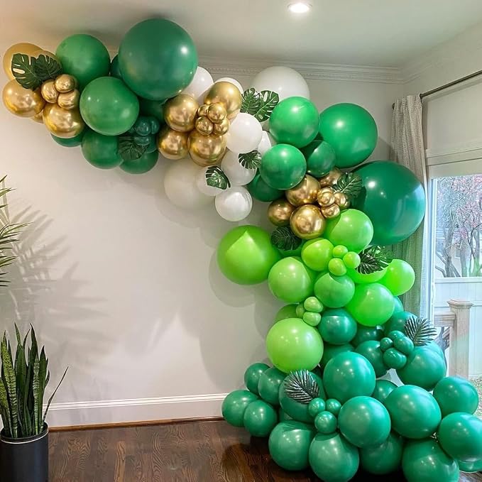 Green Balloons Dark Green Balloon Set - Image 7