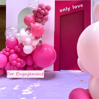 MEBAY Pink Balloon Garland Arch Kit - Image 5