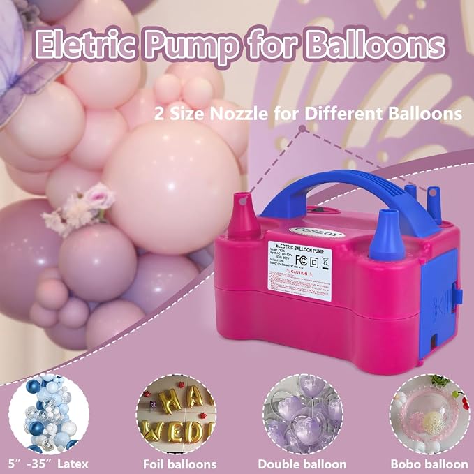 Electric Balloon Pump 600W, Fast Balloon Blower - Image 6