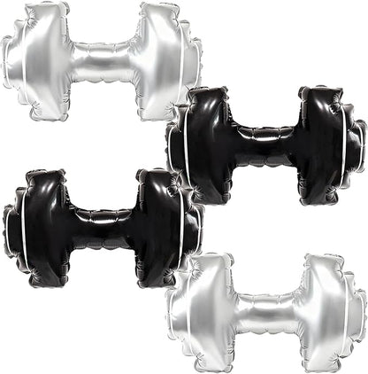 Dumbbell Balloons Gym Balloons Barbell by Enimapod