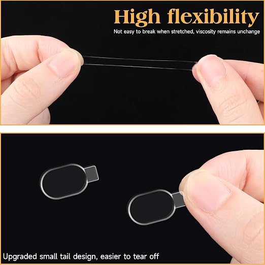 300PCS Clear Museum Putty, Removable Double Sided Sticky Tack Dots, Waterproof - Image 4