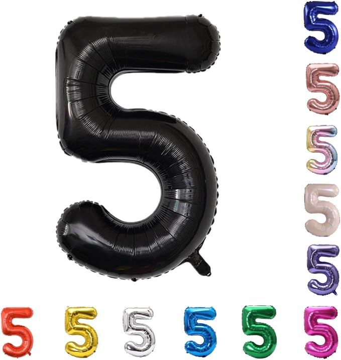 YPSelected 32 Inch Large Foil Helium Number Balloon Birthday Wedding Party 0-9 by YPSelected